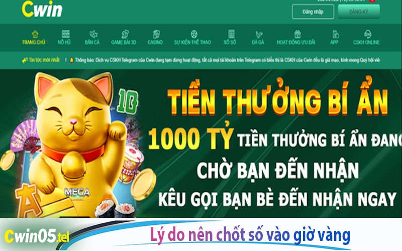 Giải thích chi tiết lý do nên chốt số vào giờ vàng